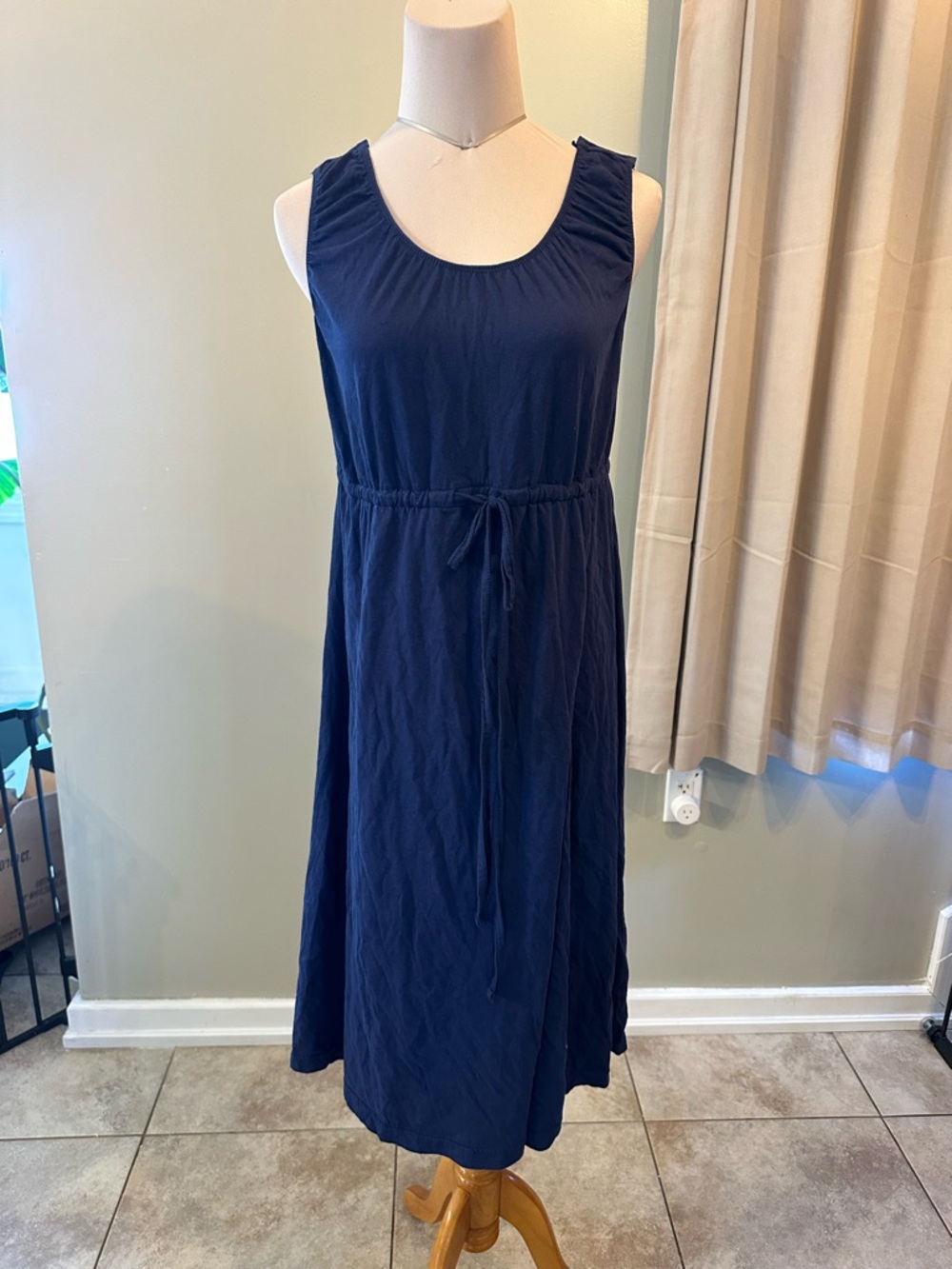 Baby Be Mine Navy Maternity & Nursing Top